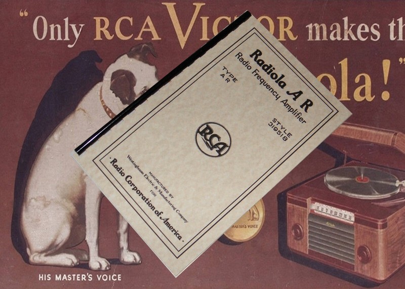 Radiola AR Radio Frequency Amplifier Setting-up Operation MANUAL 1924 (14pg)