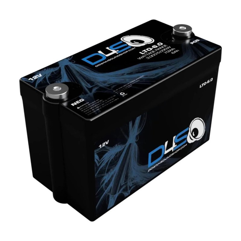 Down4Sound D4S LTO 6.0 12V Lithium Battery (3000 – 5000W)