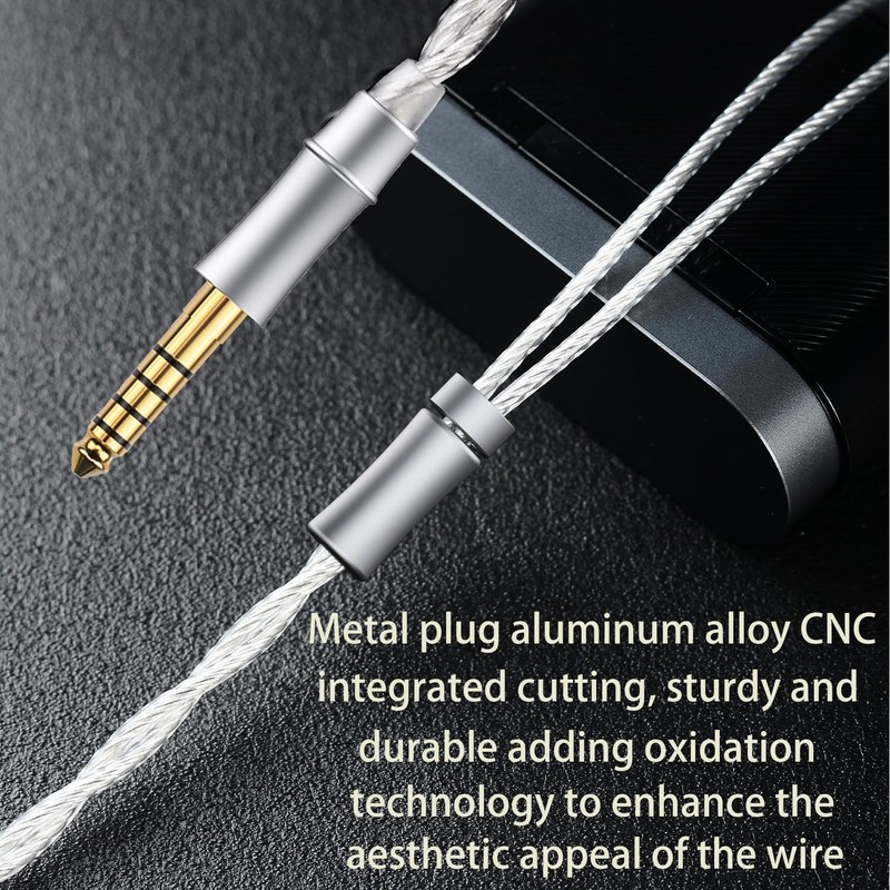 Balanced Cable for Meze99 Classics - 4.4mm to Dual 3.5mm gallery