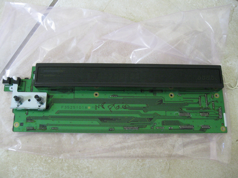 Yaesu FT-1000MP (PLAIN) DISPLAY Unit not working properly-for parts or repair