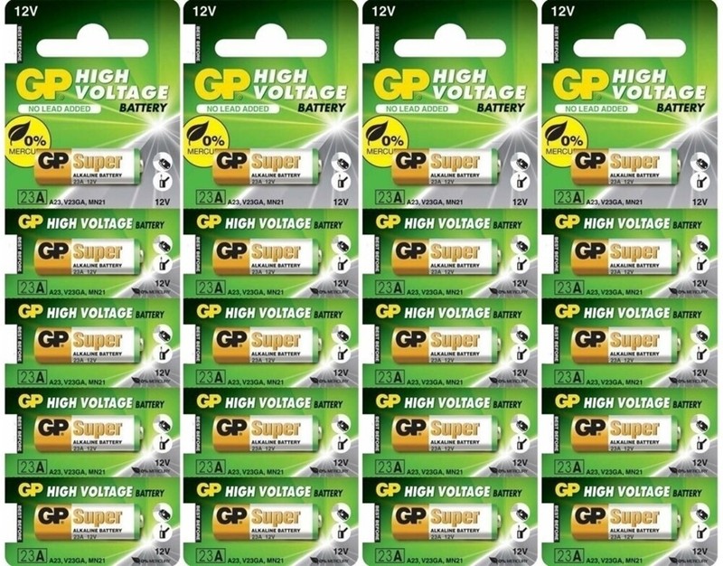 20 X GP23A 12V Remote Alkaline Batteries GP 23AE 21/23 A23 23A 23GA MN21 EXP2021