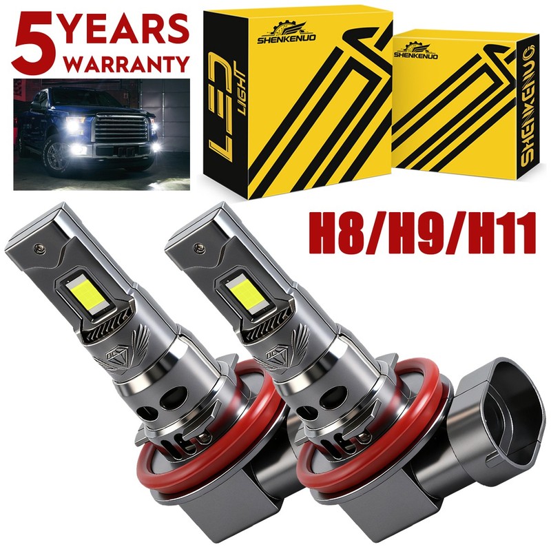 For BMW 320i 328i 335i 525i 528i 535i xDrive LED Fog Driving Light White Bulb D8