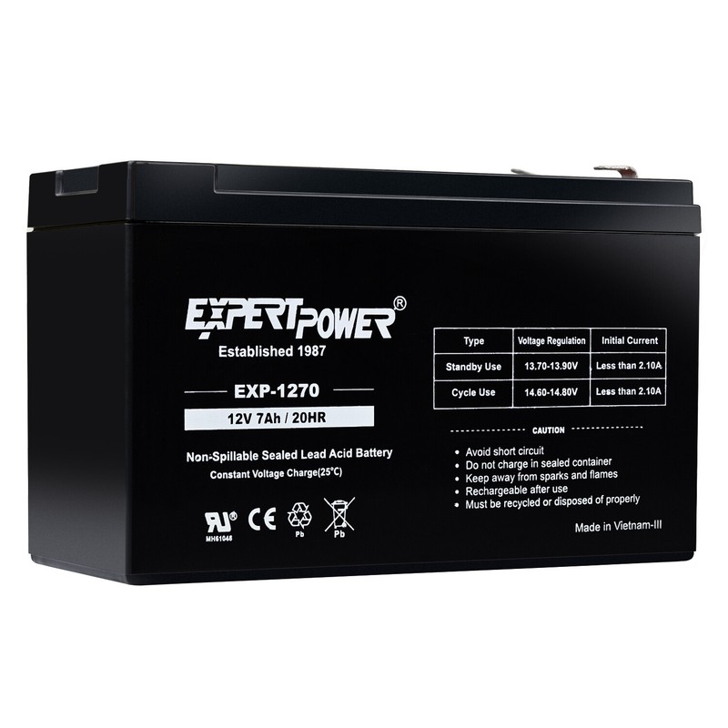12v 7ah UPS Battery replaces 7ah Enduring CB7-12, CB-7-12