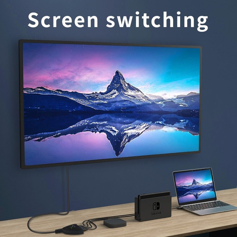 3 Port HDMI Splitter Cable 1080P Switch Switcher HUB Adapter for HDTV PS4 Xbox gallery