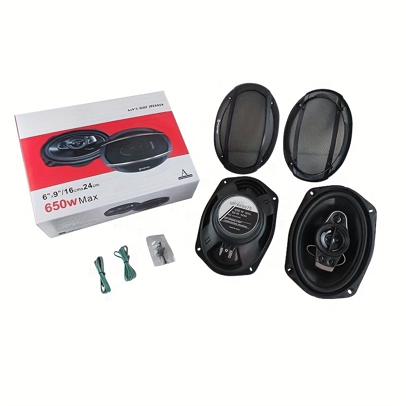 6X9-in 5-way Full-frequency Coaxial Speakers Car Door Auto Audio Stereo Speakers