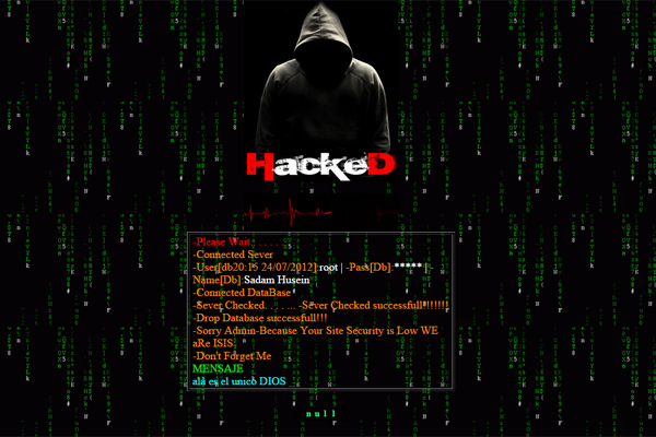 Hackean web del Ministerio de Defensa chileno