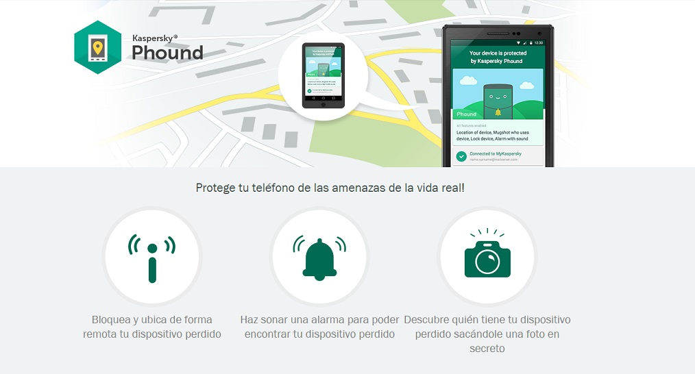 Kaspersky lanza nueva app gratuita para encontrar smartphone
