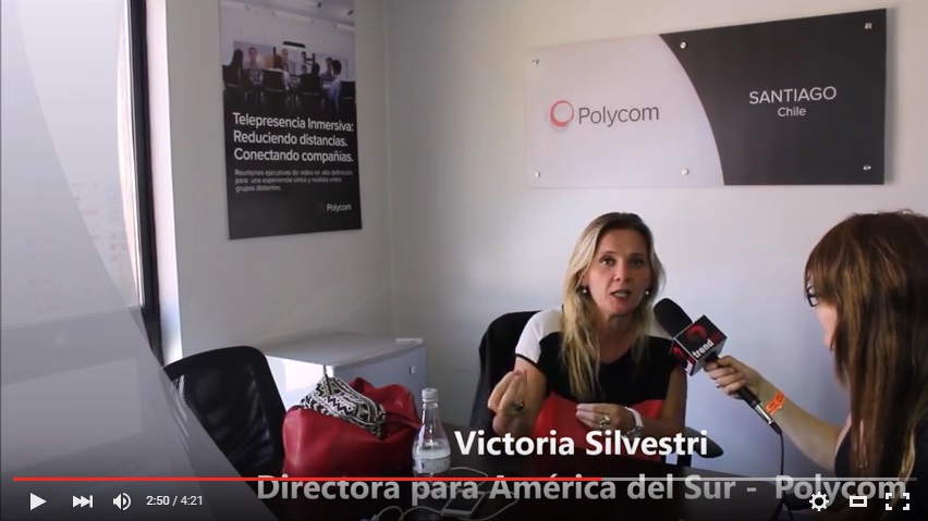 Entrevista a Victoria Silvestri Directora para América del Sur de Polycom