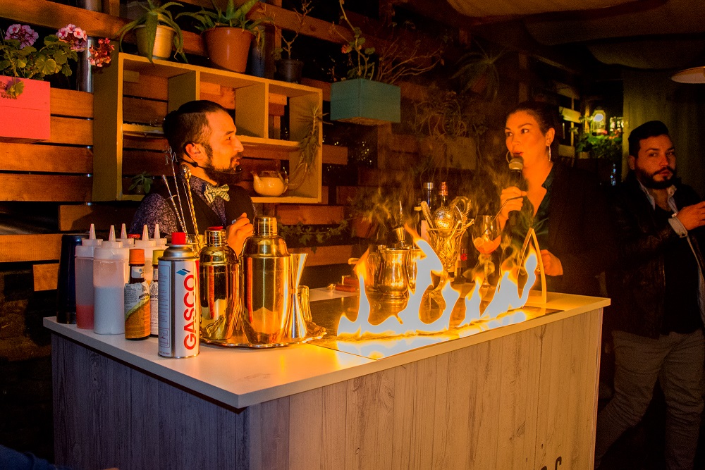 Gastronomía y cocktails en llamas se toman la ciudad