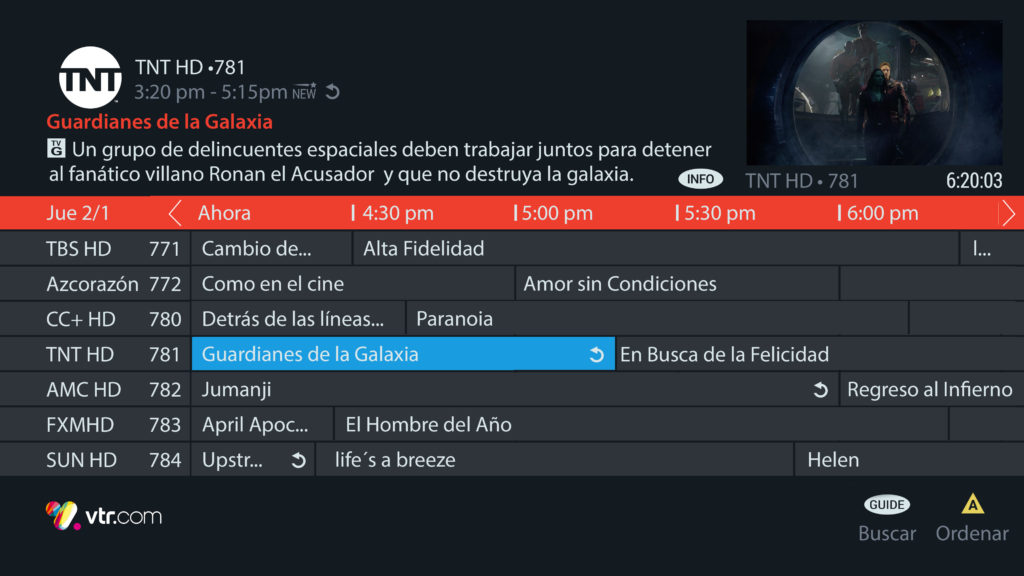 Nuevo servicio de Replay TV, es lanzado por VTR trendTIC