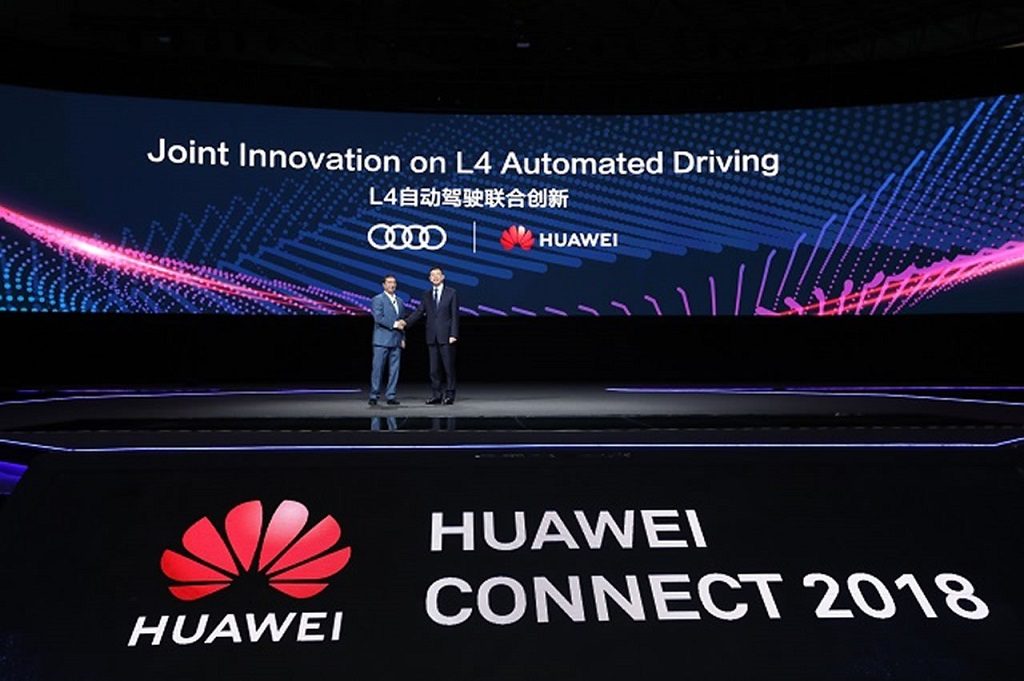 Audi y Huawei anuncian alianza para el desarrollo de auto inteligente