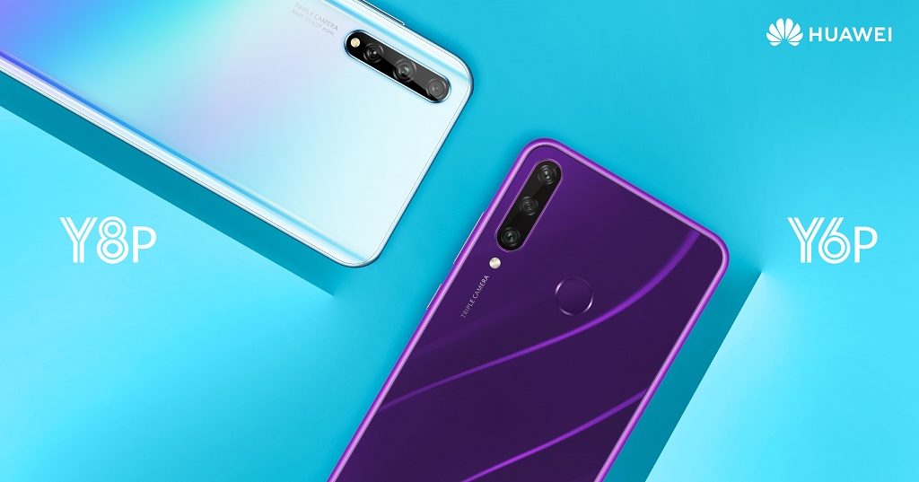 Huawei suma dos equipos, los nuevos Y6p y el Y8p