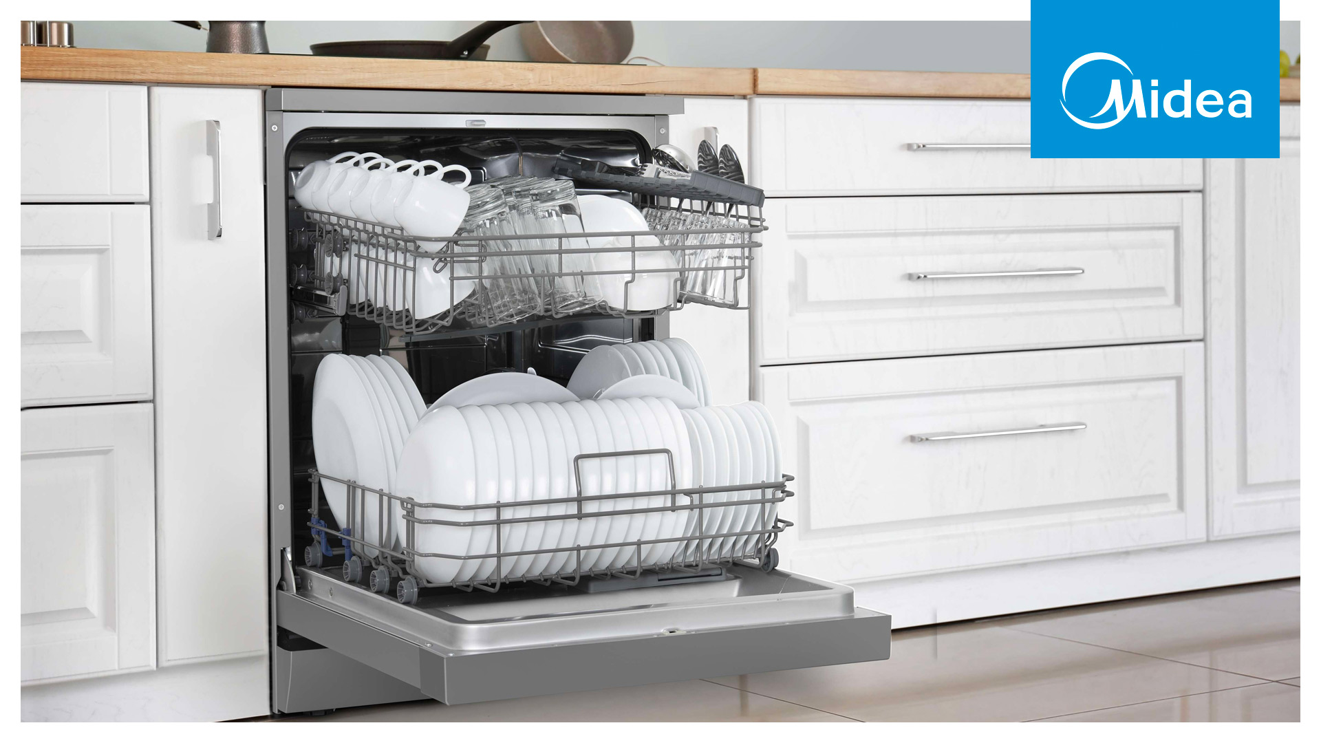 Usar un lavavajillas te permite ahorrar más de un 80% de agua por cada lavado