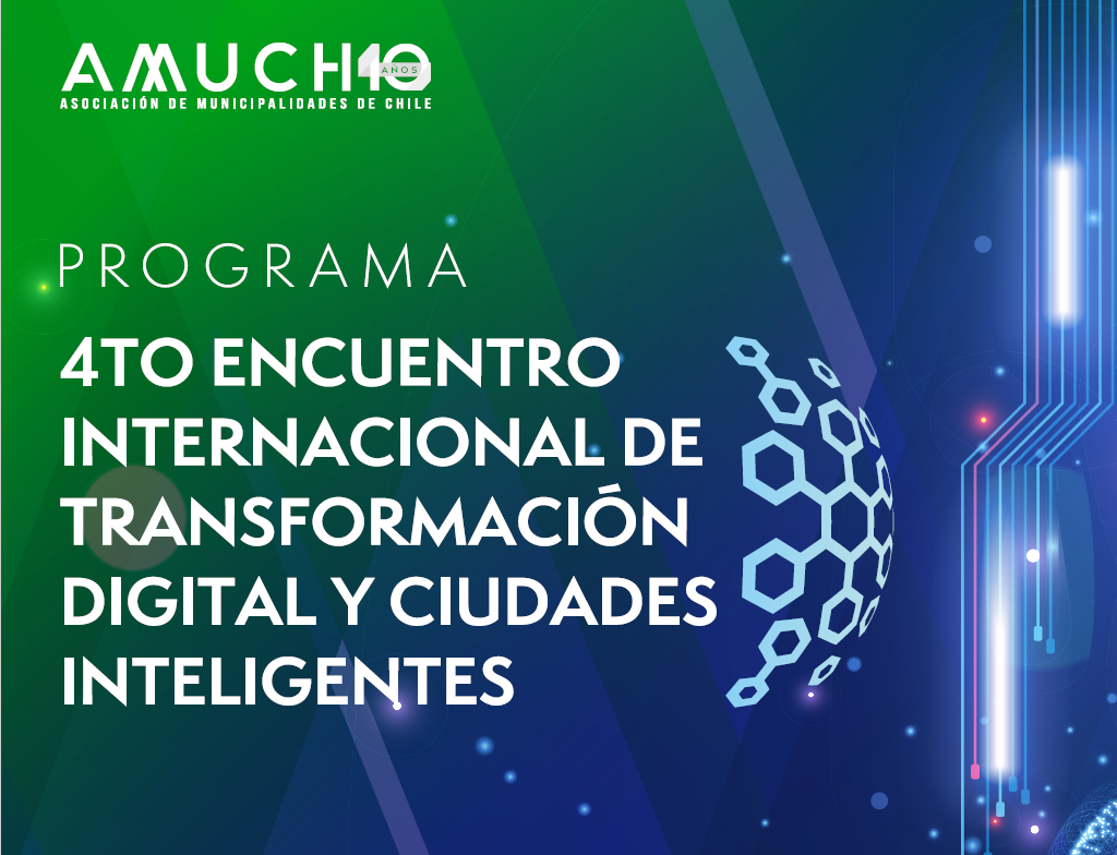 AMUCH realizará encuentro internacional de transformación digital y ciudades inteligentes