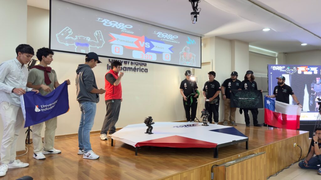 Torneo de artes marciales con robots bípedos ROBO-ONE Latinoamérica se realiza en Ecuador con representantes chilenos