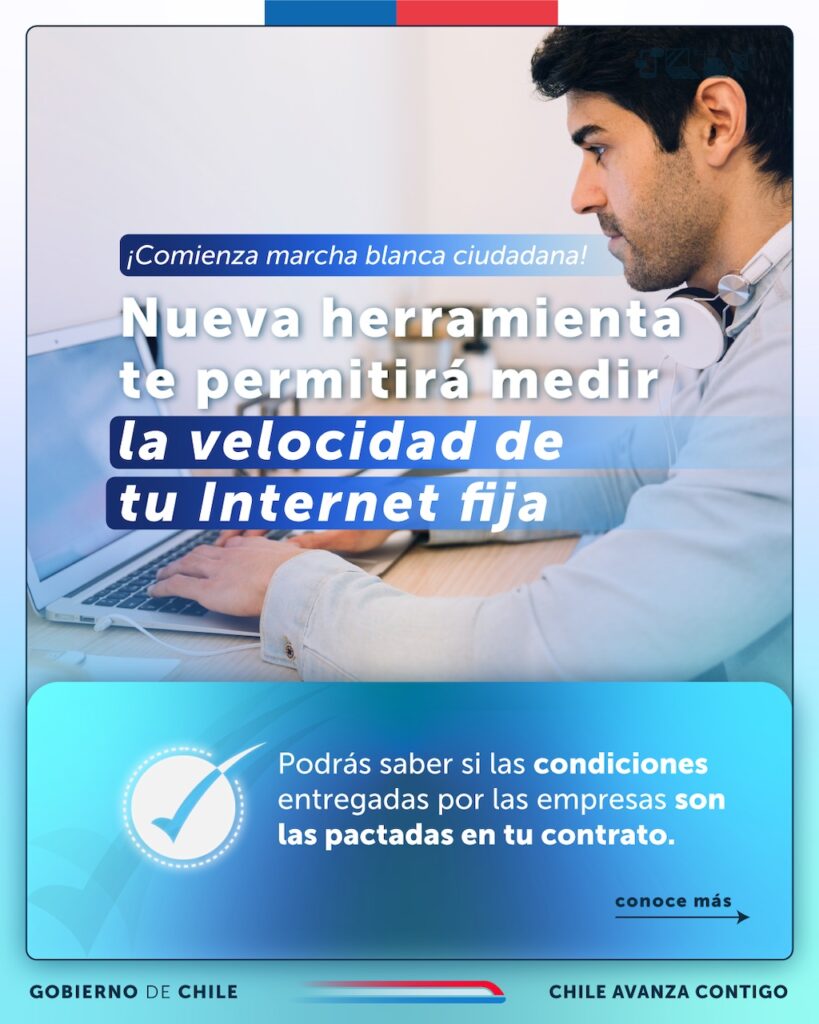 Marcha blanca ciudadana: comienza a funcionar la aplicación que mide la velocidad del Internet fijo en todo el país