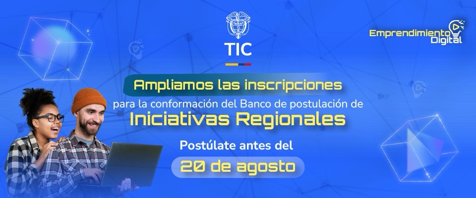 Colombia: Plazo para la conformación del Banco de Postulación de Iniciativas Regionales se extiende