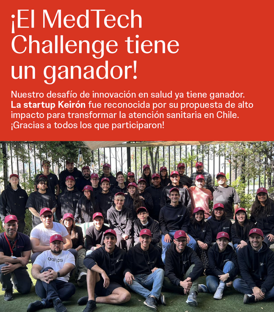 Startup chilena revoluciona la experiencia quirúrgica y gana el MedTech Challenge 2025