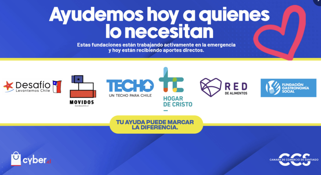 CCS habilita campaña especial en Cyber.cl para apoyar a las organizaciones que enfrentan la emergencia por incendios en el sur del país